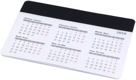 Musmatta med kalender
